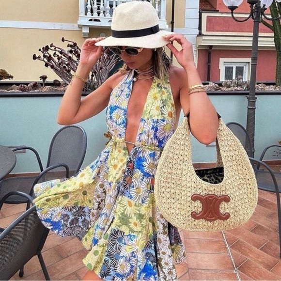 Zara Dresses & Skirts - 🦋 BLOGGERS FAVORITE 🦋 NWT ZARA PRINTED SHORT DRESS SIZE S VACATION
